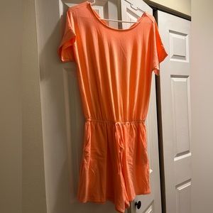 Zenana romper size small orange